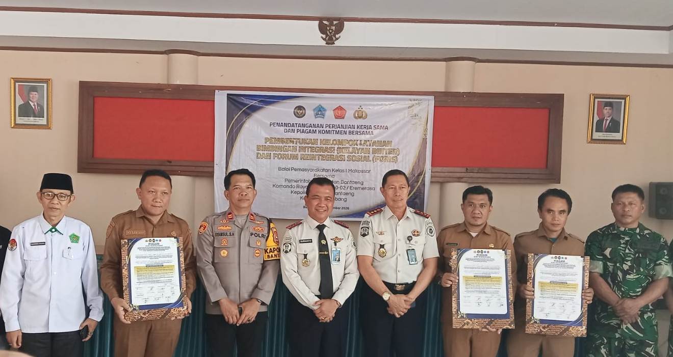 Kelurahan Lembang Kembali Jadi Percontohan, Bersama Kayu Loe Perkuat Reintegrasi Sosial di Bantaeng